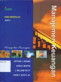 Image of [Financial management: principles and applications.Bahasa Indonesia] Manajemen keuangan : prinsip dan penerapan Jilid 2 Edisi 10