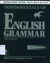 Image of Fundamentals of English grammar