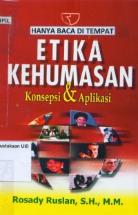 Image of Etika kehumasan : konsepsi & aplikasi