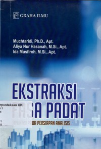 Ekstraksi Fasa Padat : Aplikasi Pada Persiapan Analisis