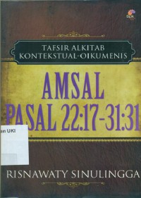 Amsal 22:17-31:31