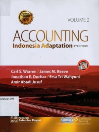 Accounting, 4th Edition Vol.2 : Indonesia Adaption