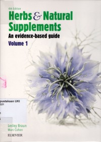 Image of Herbs & Natural Supplements : an evidence-based guide