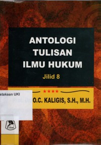 Antologi Tulisan Ilmu Hukum