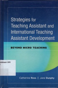 Image of Strategies for Teaching Assistant and International Teaching Assistant Development : beyond micro teaching