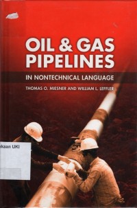 Image of Oil & Gas Pipelines : in nontechnical language