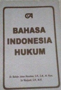 Image of Bahasa Indonesia Hukum