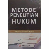 Image of Metode penelitian hukum