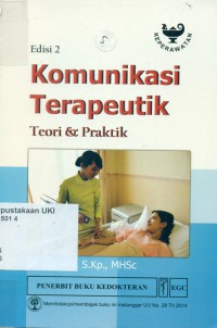 Komunikasi Terapeutik: Teori & Praktik