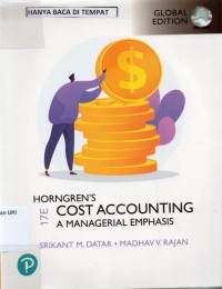 Image of Horngren's Cost Accounting A Managerial Emphasis, 17th Edition