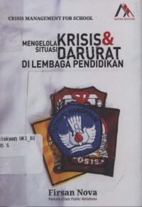 Image of Mengelola krisis & situasi darurat di lembaga pendidikan