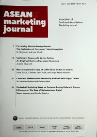 Image of ASEAN Marketing Journal, June 2017