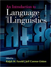 An Introduction to Language and Linguistics