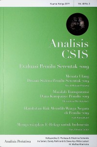 Image of Analisis CSIS Kuartal Ketiga 2019