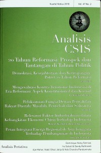 Image of Analisis CSIS Kuartal Kedua 2018