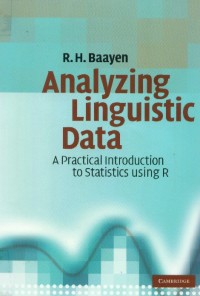 Image of Analyzing Linguistic Data: A Practical Introduction to Statistics Using R