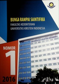 Image of Bungai Rampai Saintifika Fakultas Kedoteran Universitas Kristen Indonesia Nomor 1 2016