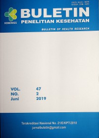Image of Buletin Penelitian Kesehatan, Juni 2019