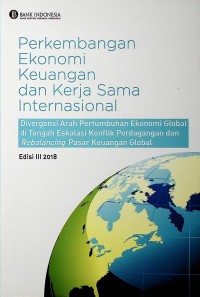 Image of Buletin Perkembangan Ekonomi Keuangan dan Kerja Sama Internasional Edisi 3 2018