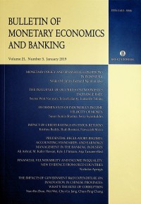 Image of Bulletin Of Monetary Economics And Banking, January 2019