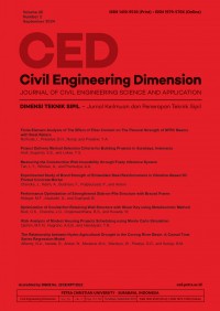 Image of Civil Engineering Dimension : Journal of Civil Engineering Science and Application ( September 2024 )