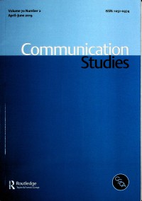 Image of Communication Studies, April-June 2019