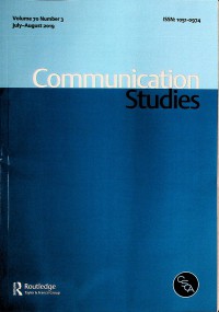 Image of Communication Studies, July - August 2019