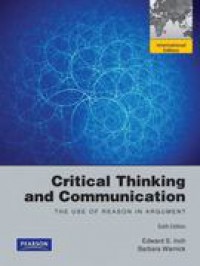 Critical thinking and communication: the use of reason in argument