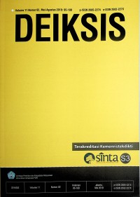 Image of DEIKSIS Mei - Agustus 2019