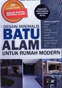 Image of Desain Minimalis Batu Alam Untuk Rumah Modern