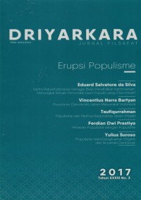 Image of DRIYARKARA Jurnal Filsafat