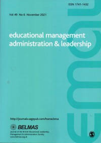 Image of Educational management administration & leadership (November 2021)