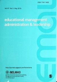 Image of Educational Management Administration & Leadership Vol.47 No.3 May 2019