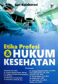 Image of Etika Profesi dan Hukum Kesehatan