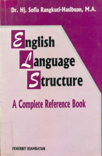 Image of English language structure : a comlete reference book