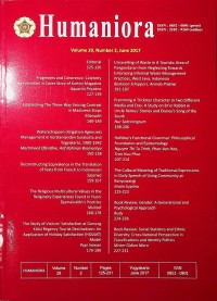 Image of Humaniora, June 2017