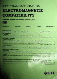 Image of IEEE Transactions on Electromagnetic Compatibility, Part I August 2018