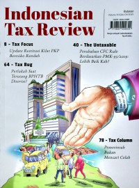 Image of Indonesia Tax Review Vol. XI Edisi 09 2019