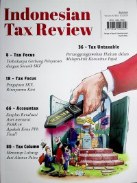 Image of Indonesia Tax Review Vol.XI Edisi 03 2019