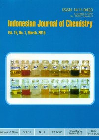 Image of Indonesian Journal of Chemistry, March 2015