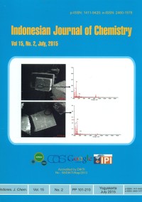 Image of Indonesian Journal of Chemistry, July 2015