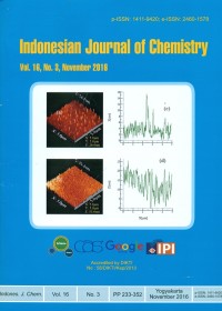 Image of Indonesian Journal of Chemistry, November 2016
