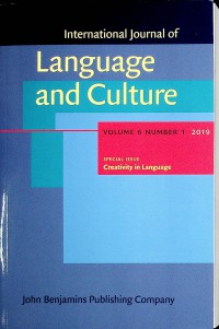 Image of International Journal of Language and Culture Volume 6 Number 1 2019