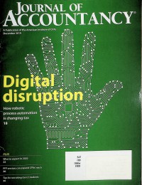 Journal of Accountancy, December 2019