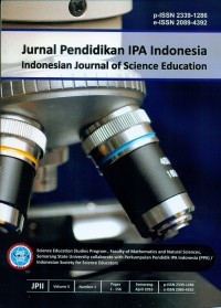 Image of Jurnal Pendidikan IPA Indonesia, April 2016