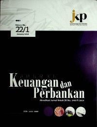 Image of Jurnal Keuangan dan Perbankan Januari 2018