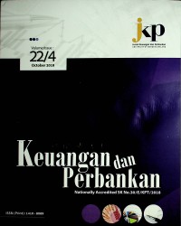 Image of Jurnal Keuangan dan Perbankan Oktober 2018