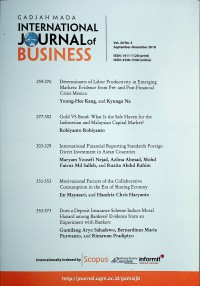 Gadjah Mada International Journal of Business, September-December 2018