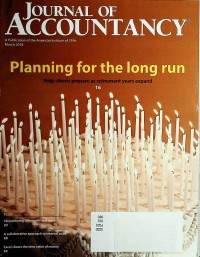 Image of Journal of Accountancy, March 2018