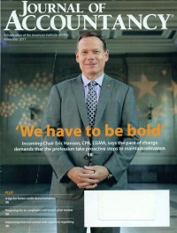 Image of Journal of Accountancy November 2017